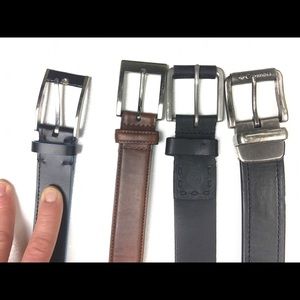 4 Men’s belts size 32-36in